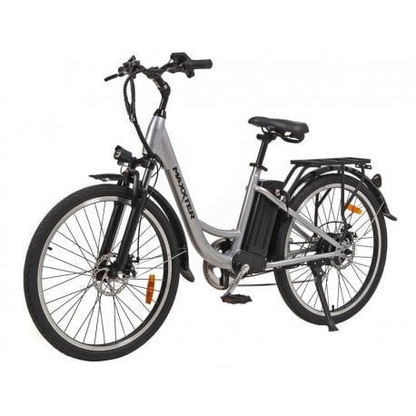 Електричний велосипед Maxxter City 2.0 Silver