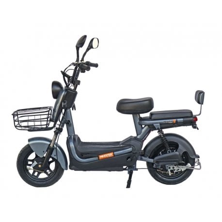 Электроскутер трехколесный Maxxter E600 600 Вт Silver