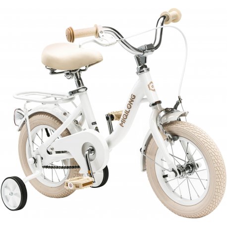 Детский велосипед Miqilong LS 12" White (RBB-LS12-PEARL)