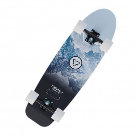 Скейтборд YVolution Dynamo Cruiser LED 76см Blue (YS52B2)