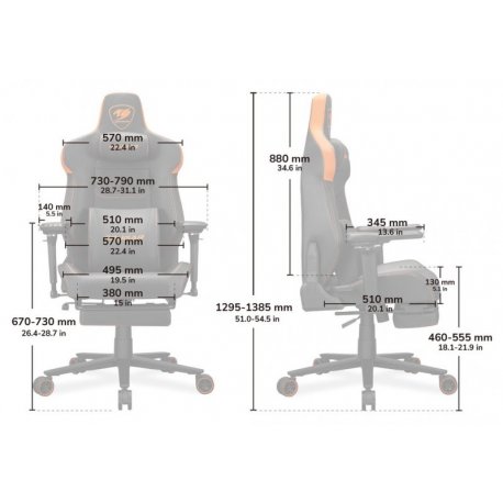 Игровое кресло Cougar Armor Evo M