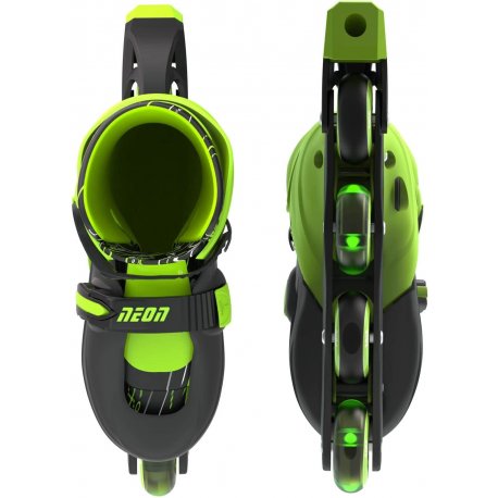 Роликовые коньки Neon Inline Skates размер 30-33 Green (NT07G4)