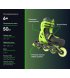 Роликовые коньки Neon Inline Skates размер 30-33 Green (NT07G4)