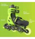 Роликовые коньки Neon Inline Skates размер 30-33 Green (NT07G4)