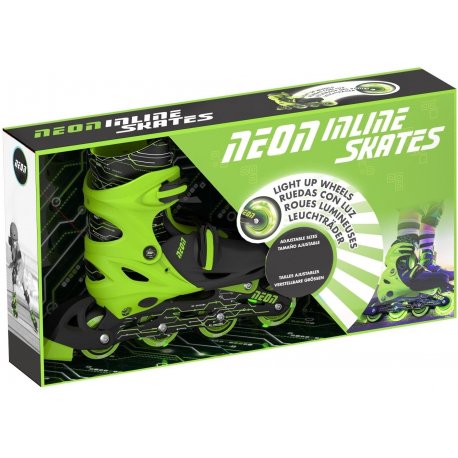 Роликовые коньки Neon Inline Skates размер 30-33 Green (NT07G4)