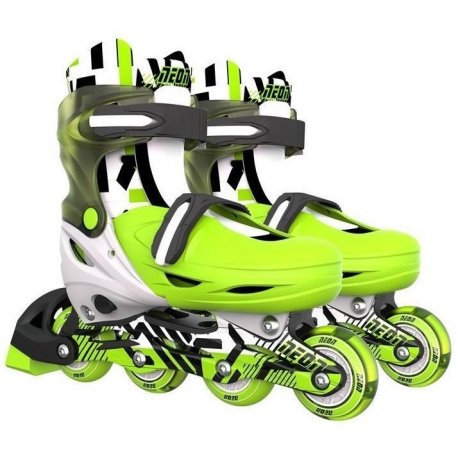 Роликовые коньки Neon Inline размер 30-33 Green (NI02G4)