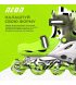 Роликовые коньки Neon Inline размер 30-33 Green (NI02G4)