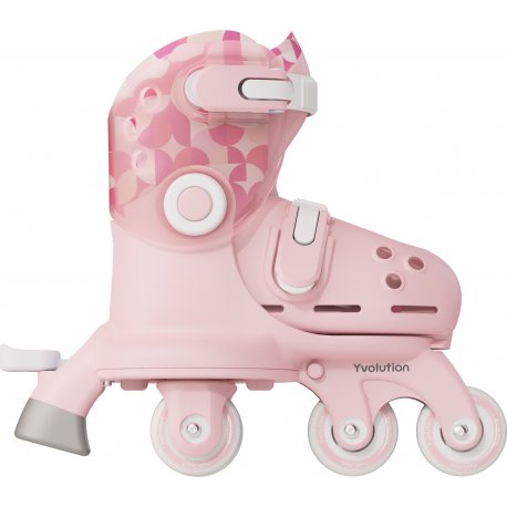 Роликові ковзани Yvolution Twista размер 30-34 Pink (YC01P4)