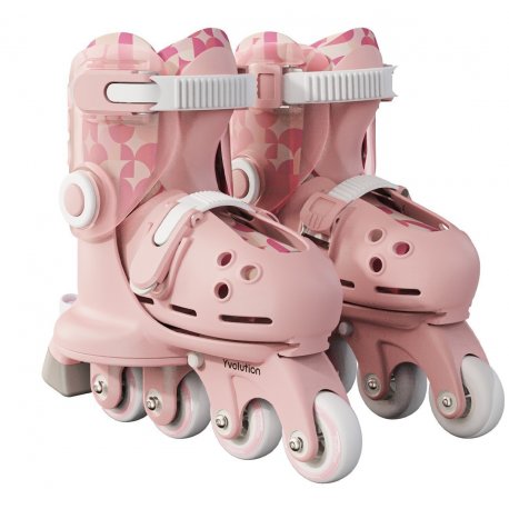 Роликові ковзани Yvolution Twista розмір 24- 28 Pink (YR25P4)