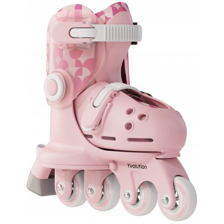 Роликовые коньки Yvolution Twista розмір 24-28 Pink (YR25P4)