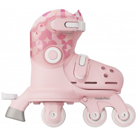 Роликовые коньки Yvolution Twista розмір 24-28 Pink (YR25P4)