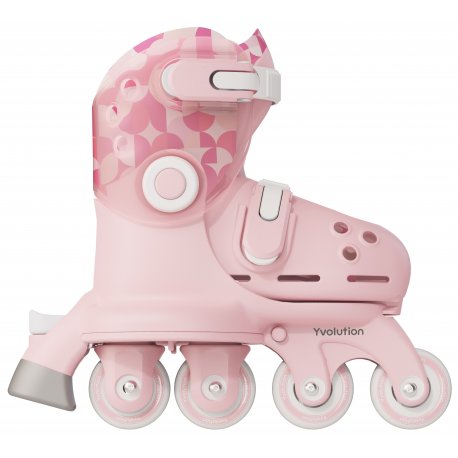 Роликовые коньки Yvolution Twista розмір 24-28 Pink (YR25P4)