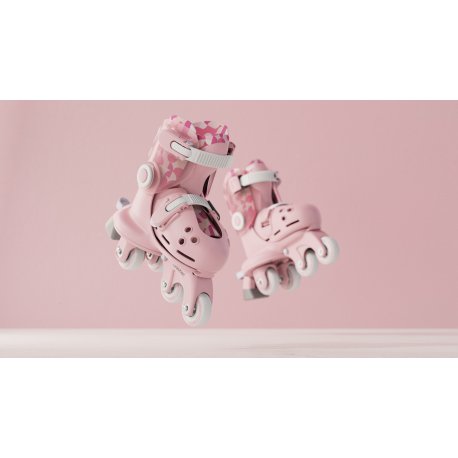 Роликові ковзани Yvolution Twista розмір 24- 28 Pink (YR25P4)