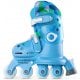 Роликовые коньки Yvolution TwistaSkates размер 24-28 Blue (YR25B4) Роликовые коньки Yvolution TwistaSkates размер 24-28 Blue (YR25B4)