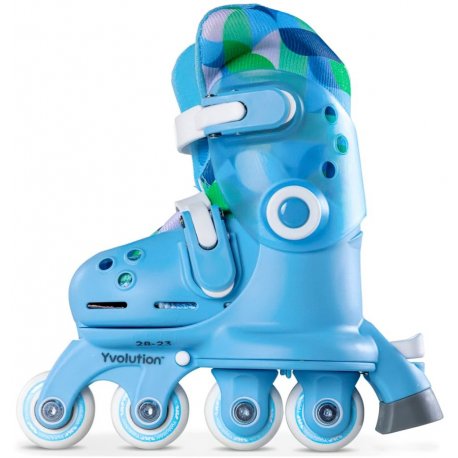 Роликовые коньки Yvolution TwistaSkates размер 24-28 Blue (YR25B4)
