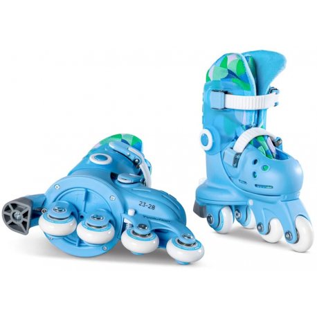 Роликовые коньки Yvolution TwistaSkates размер 24-28 Blue (YR25B4)