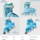 Роликовые коньки Yvolution Twista размер 30-34 Blue (YC01B4)