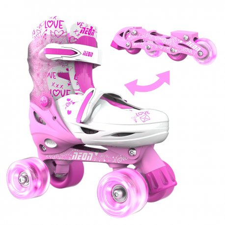 Роликовые коньки Neon Сombo размер 30-33 Pink (NT09P4)