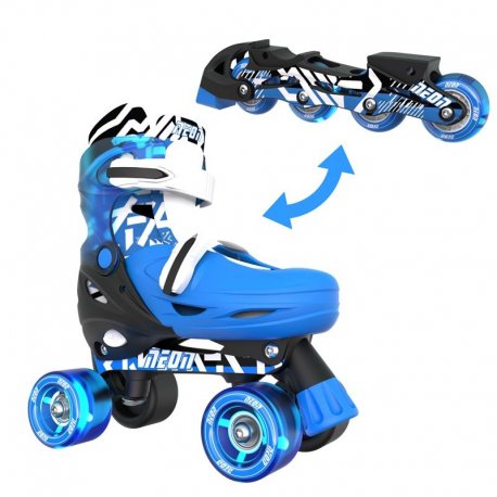 Роликові ковзани Neon Combo розмір 34-37 Blue (NC47B4)