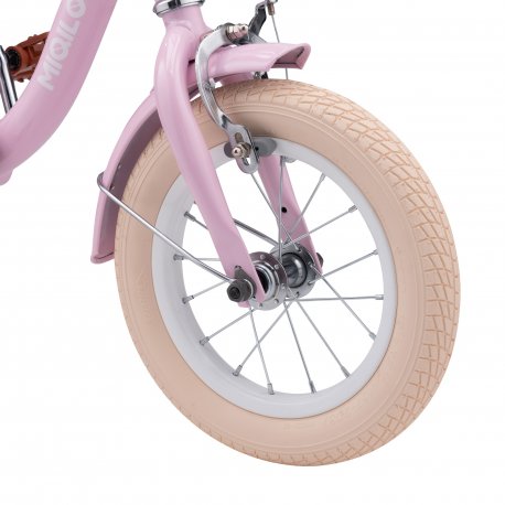 Дитячий велосипед Miqilong LS 12" Olive Pink (RBB-LS12-PINK)