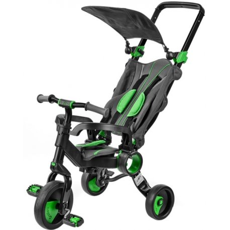 Трехколесный велосипед Galileo Strollcycle Black/Green (GB-1002-G)