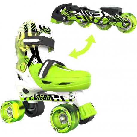 Роликовые коньки Neon Combo размер 34-37 Green (NC47G4)