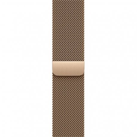 Apple Watch Series 11 42mm (GPS+Cellular) Gold Titanium Case with Gold Milanese Loop
