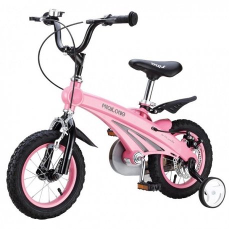 Двоколісний дитячий велосипед Miqilong SD 12'' Pink (MQL-SD12-Pink)