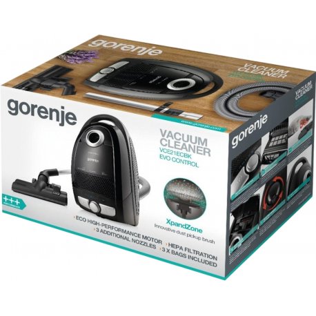 Пылесос Gorenje VCE21ECBK