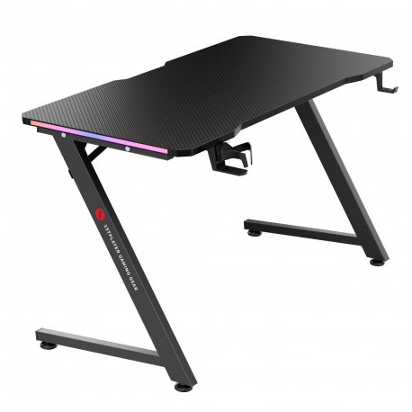 Компьютерный игровой стол 1stPlayer Black (AZ1-1260-RGB-BK)