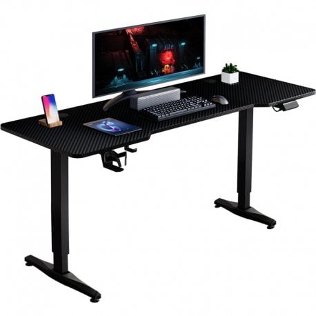 Комп'ютерний ігровий стіл 1stPlayer Black (MOTO-E-1675-18-BK)