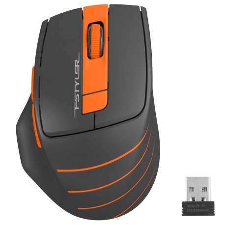 Беспроводная мышь A4Tech FG30S Orange/Black