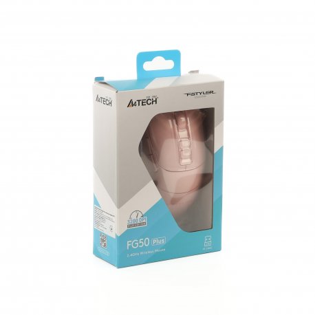 Бездротова миша A4Tech Fstyler FG50 Plus Pink