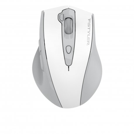Бездротова миша ігрова A4Tech Fstyler FG55S Plus White