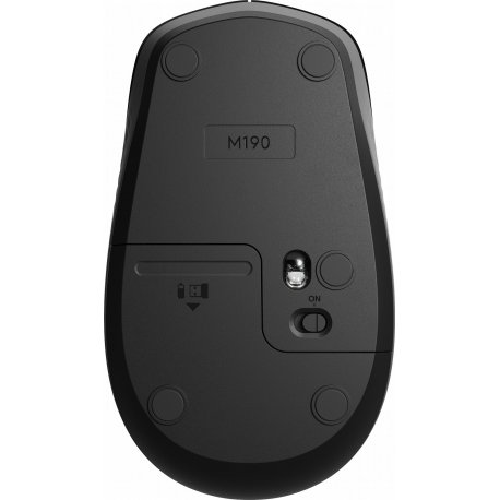 Бездротова миша Logitech M190 Wireless Charcoal (910-005905)