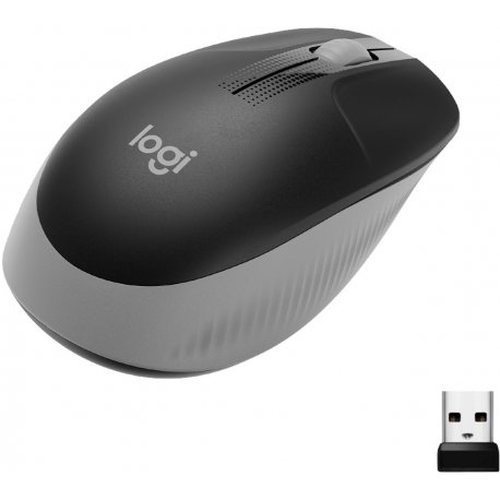 Беспроводная мышь Logitech M190 Wireless Mid Grey (910-005906)