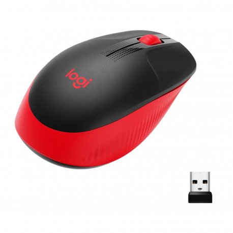 Беспроводная мышь Logitech M190 Wireless Red (910-005908)