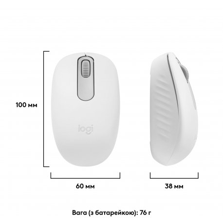 Бездротова миша Logitech M196 Off White (910-007460)
