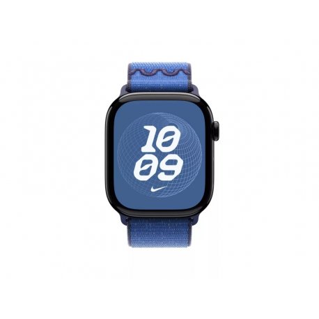 Ремешок для Apple Watch 46mm Nike Sport Band Blue Ribbon (MGD64)