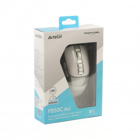 Бездротова миша A4Tech Fstyler FB50C Plus White
