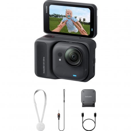 Екшн-камера Insta360 GO Ultra Standard Edition Midnight Black (CINSABEA/B)