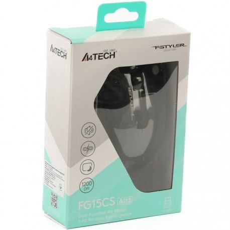 Бездротова миша A4Tech FG15CS Air2 Black