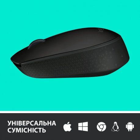 Бездротова миша Logitech M170 Grey/Black (910-004642)