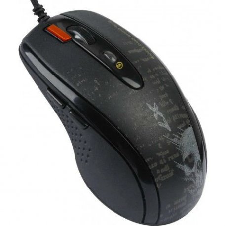 Миша A4Tech F5 Black V-Track