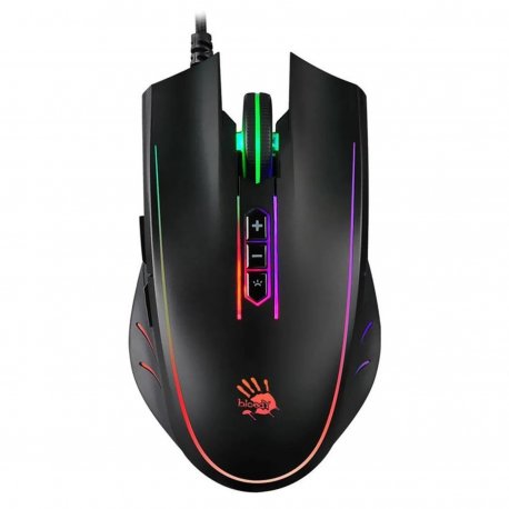 Мышь Bloody Q81 Neon XGlide Curve Black