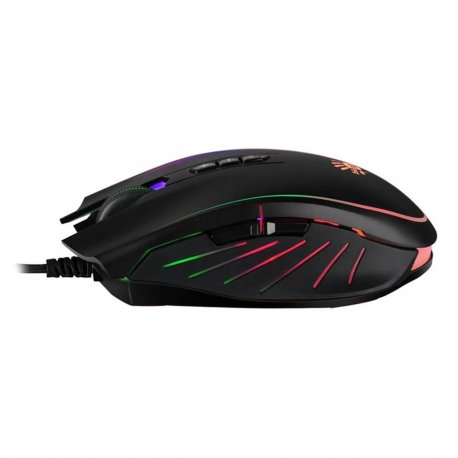 Мышь Bloody Q81 Neon XGlide Curve Black