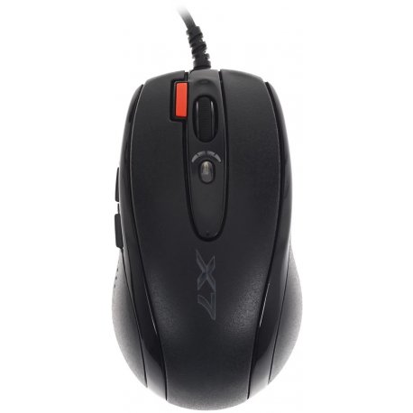 Миша A4Tech X-710BK Black USB + килимок A4Tech X7-200MP (X-7120)