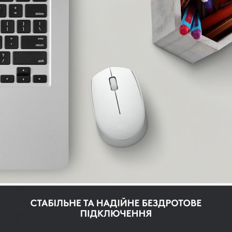 Бездротова миша Logitech M171 White (910-006867)
