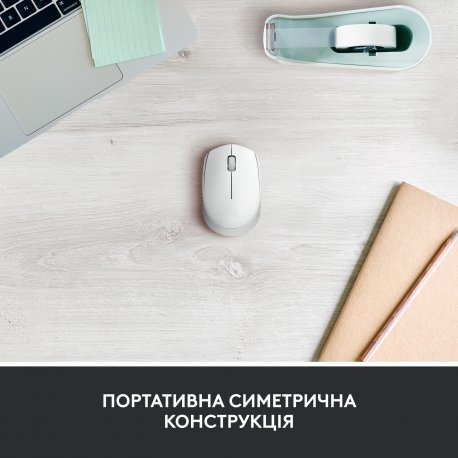 Беспроводная мышь Logitech M171 White (910-006867)