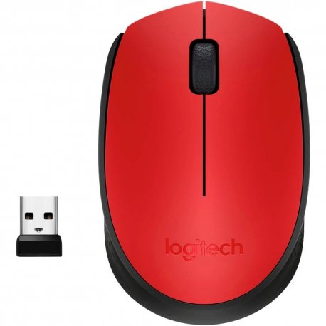 Бездротова миша Logitech M171 Red/Black (910-004641)